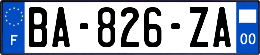 BA-826-ZA