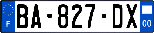 BA-827-DX