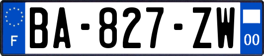 BA-827-ZW