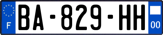 BA-829-HH