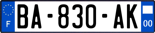 BA-830-AK