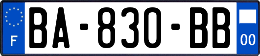 BA-830-BB