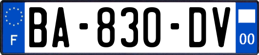 BA-830-DV