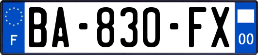 BA-830-FX