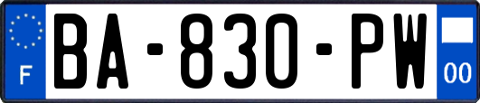 BA-830-PW