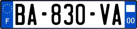 BA-830-VA