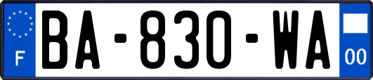BA-830-WA