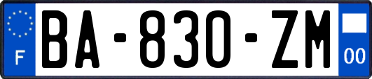 BA-830-ZM