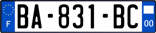 BA-831-BC