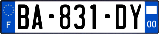 BA-831-DY