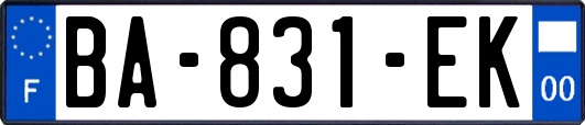 BA-831-EK