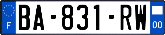 BA-831-RW