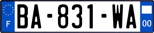 BA-831-WA