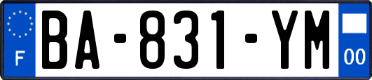 BA-831-YM