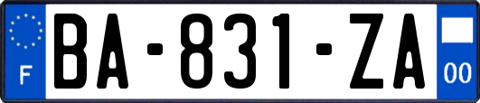 BA-831-ZA