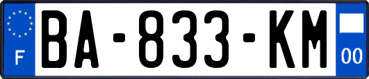 BA-833-KM