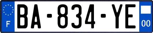 BA-834-YE