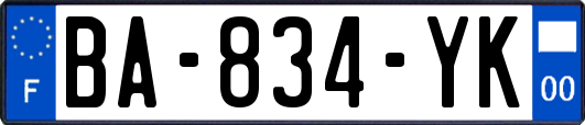 BA-834-YK