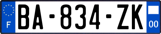 BA-834-ZK