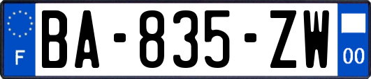 BA-835-ZW