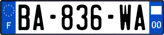 BA-836-WA