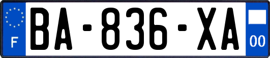 BA-836-XA