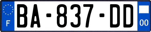 BA-837-DD