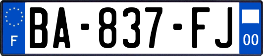 BA-837-FJ