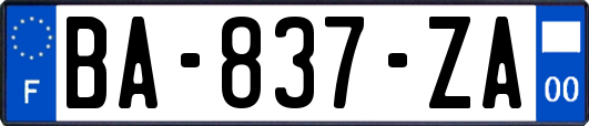 BA-837-ZA