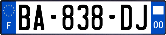 BA-838-DJ