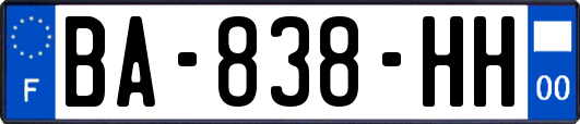 BA-838-HH