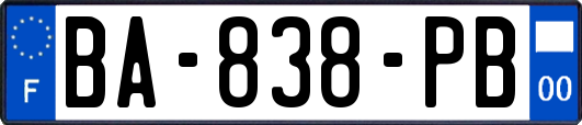 BA-838-PB