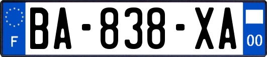 BA-838-XA