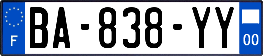 BA-838-YY