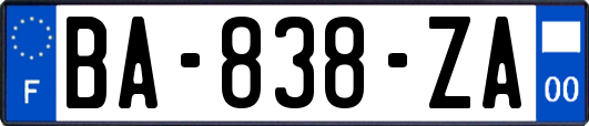 BA-838-ZA