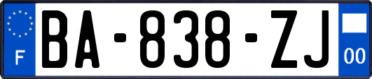 BA-838-ZJ