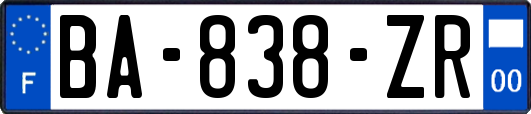 BA-838-ZR