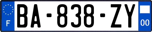 BA-838-ZY