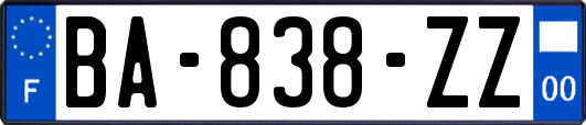 BA-838-ZZ