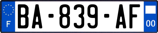 BA-839-AF