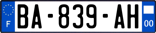 BA-839-AH