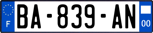 BA-839-AN