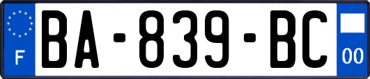 BA-839-BC