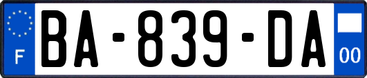 BA-839-DA