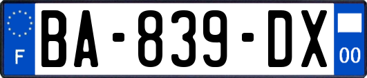 BA-839-DX