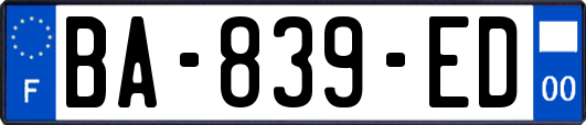 BA-839-ED