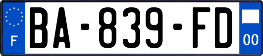 BA-839-FD