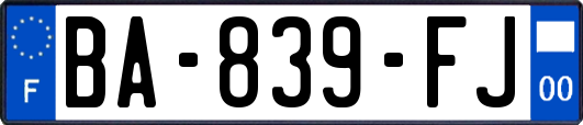 BA-839-FJ