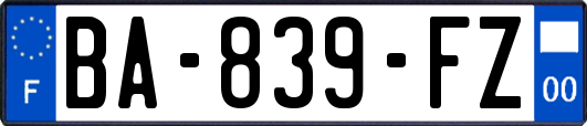BA-839-FZ