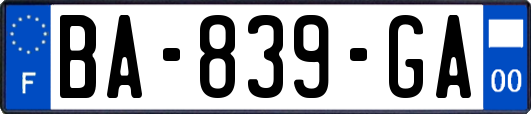 BA-839-GA